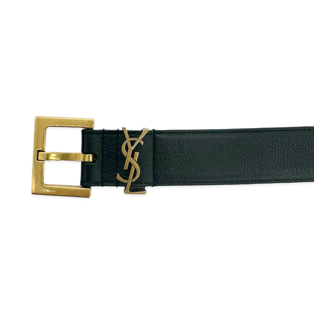Yves Saint Laurent : Leather Cassandre Belt
