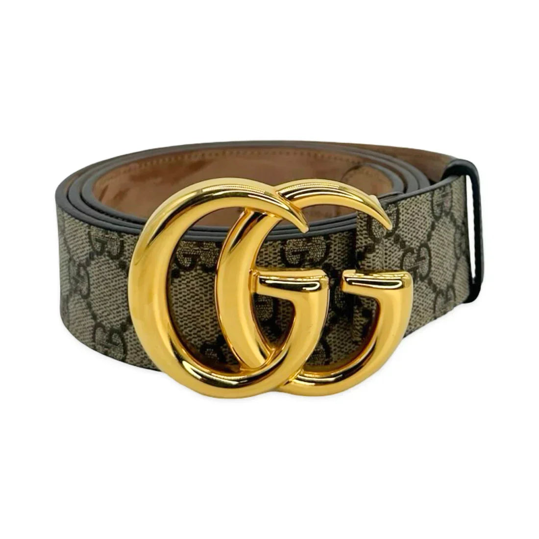 Gucci - GG Supreme Marmont Wide Belt