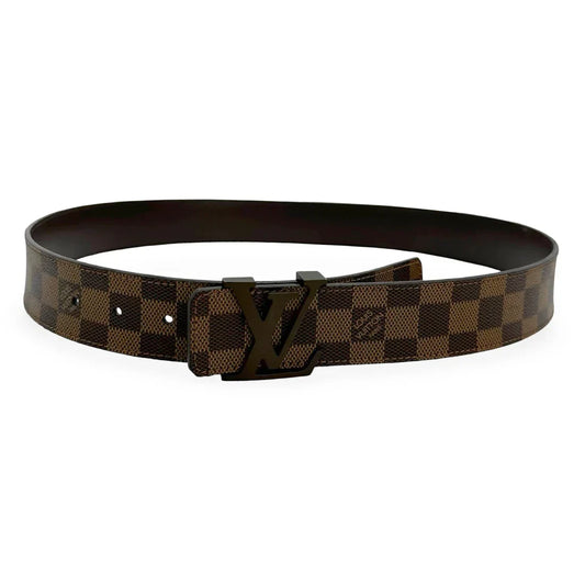 LOUIS VUITTON - Damier Ebene Initiales Belt