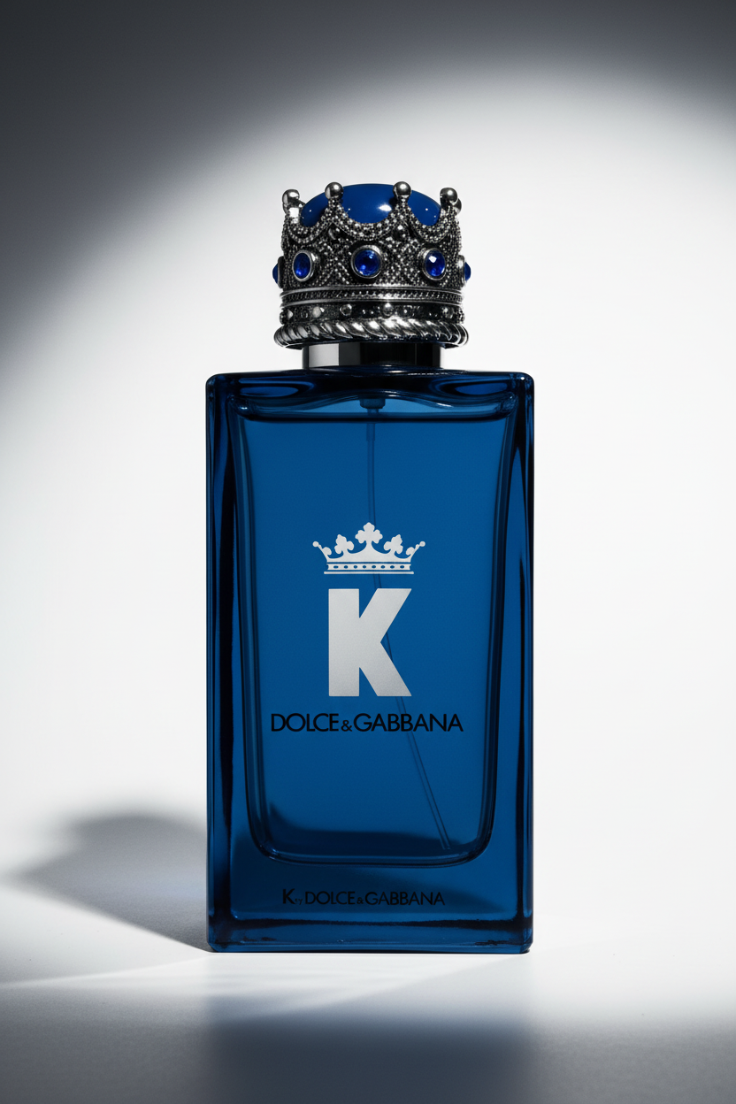 K Bottle Close-Up with Crown Cap
