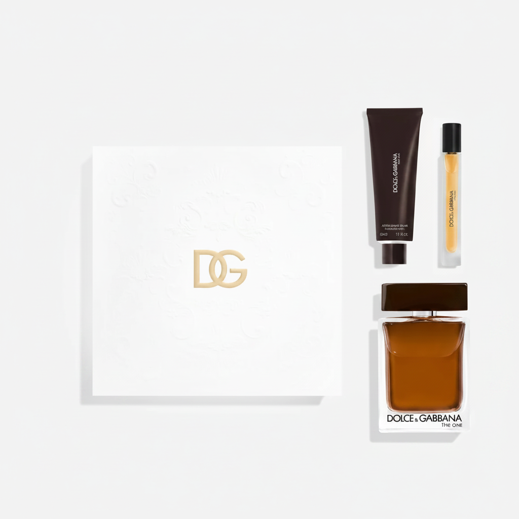The One Men Gift Set Flat Lay