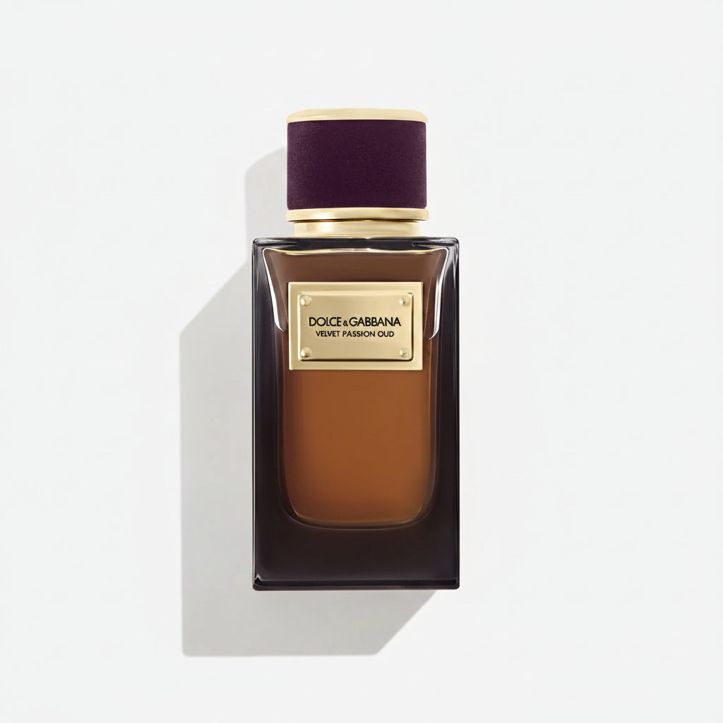 Dolce & Gabbana Velvet Passion Oud on white background