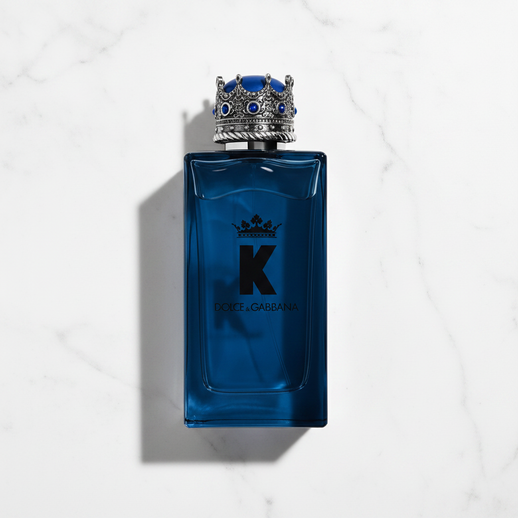 K by Dolce & Gabbana on white background