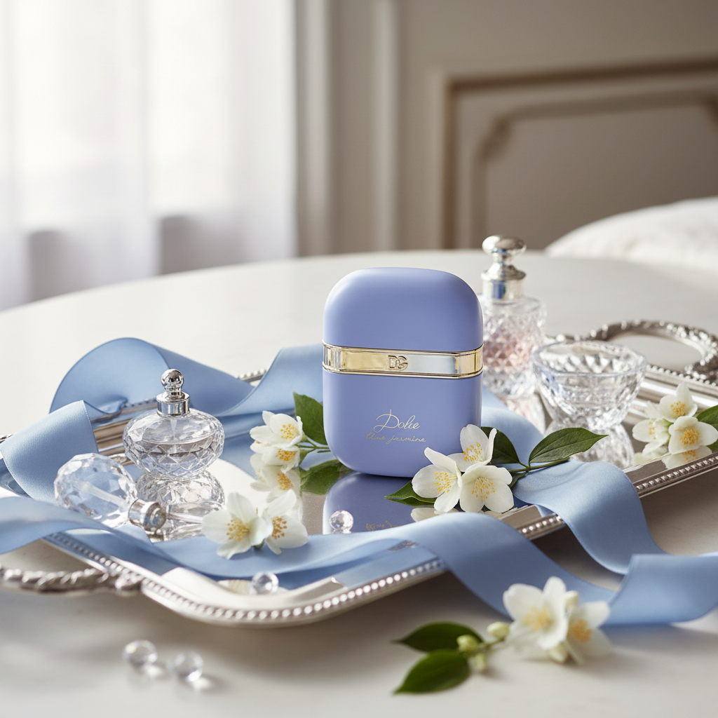 Dolce Blue Jasmine Vanity Styling