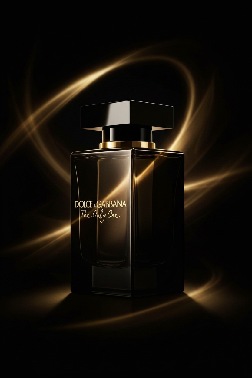 Dolce & Gabbana The Only One dark gold editorial